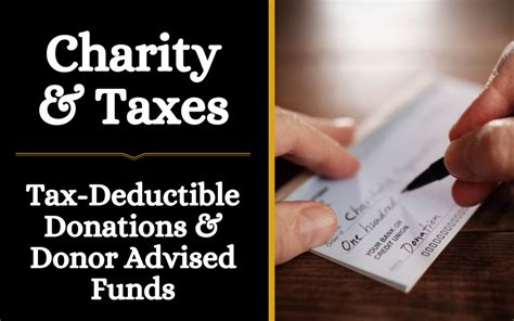 charity tax advice.